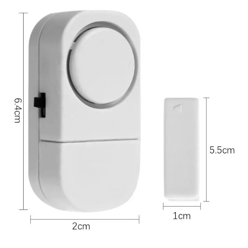 Electromagnetic Induction Home Security Alarm Systems Door Window Burglar Sensor Chime Anti Theft Dropshipping | Безопасность и