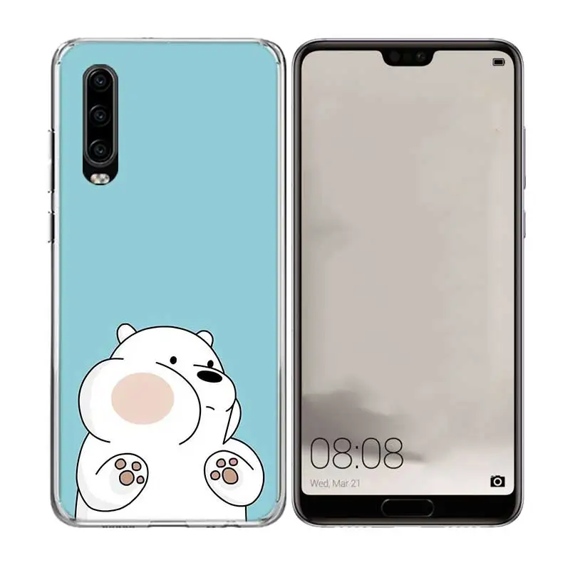 Чехол для телефона Three little Bear силиконовый чехол Huawei P30 P20 Pro Mate 20 10 P10 lite P Smart + Plus Z 2019 |