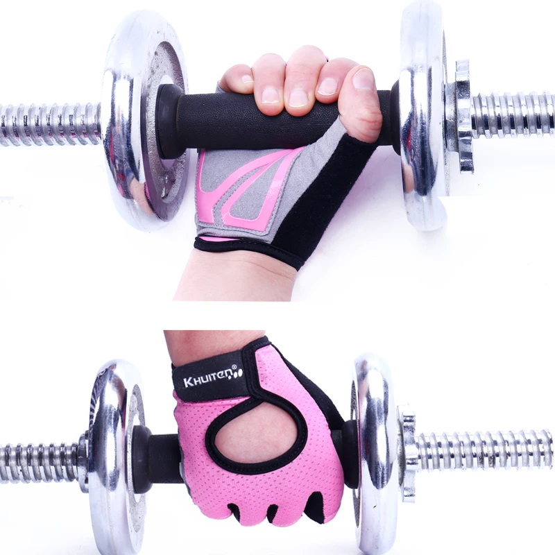 AIBOULLY полупальцевые перчатки для тренажерного зала женщин и девушек женские