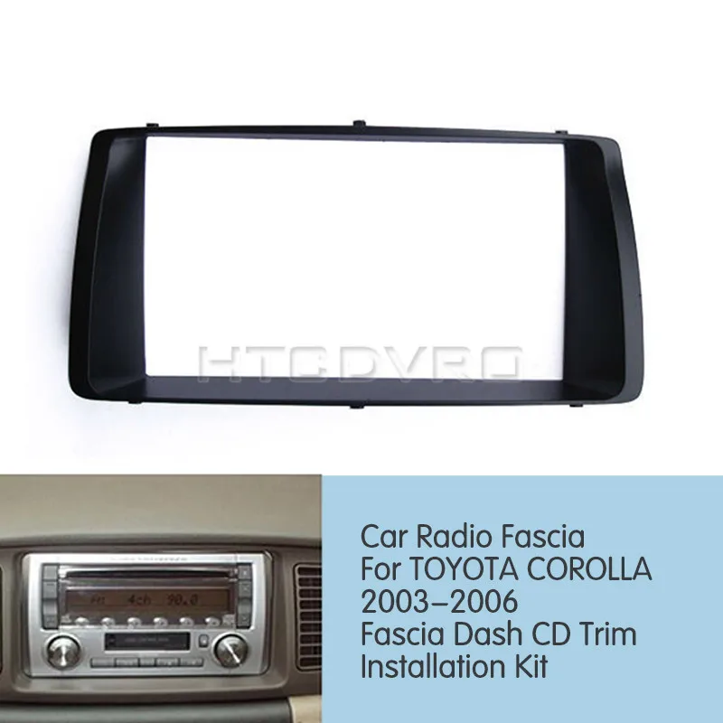 Автомобильный радиоприемник YMODVHT 178x100 мм для Toyota Corolla 2003 2004 2005 2006 стерео панель