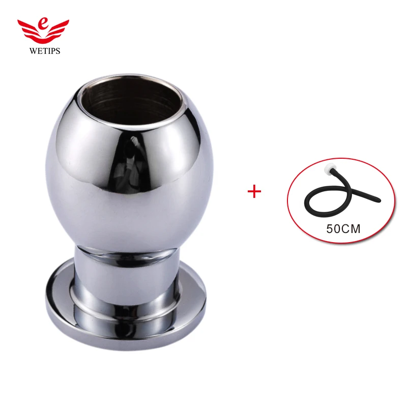 WETIPS Портативный анальный душ серебристый