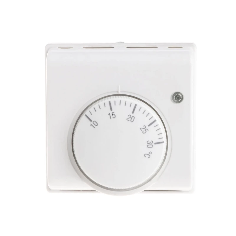 1Pc Room Floor Temperature Controller Mechanical Central Heating Thermostat 220V AC