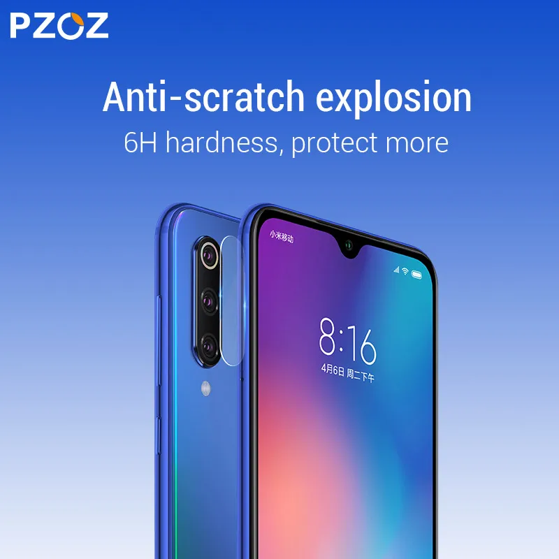 PZOZ для камеры Xiaomi mi 9 SE, защитная пленка из закаленного стекла 0,15 ММ, прозрачная защита для объектива мобильного телефона Xioa mi 9 mi 9SE