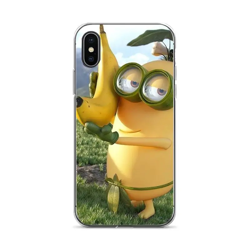 Мягкий силиконовый чехол IMIDO с миньонами моим единорогом агнисом для iPhone 6plus 6s 7