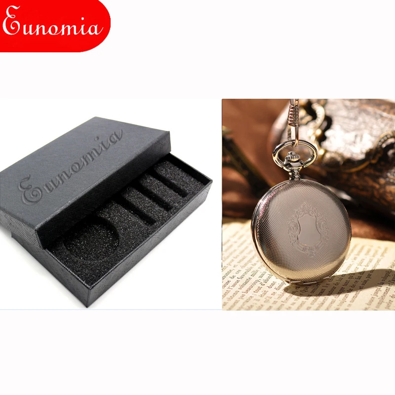 Женские Механические карманные часы в стиле стимпанк наручные с серебряным