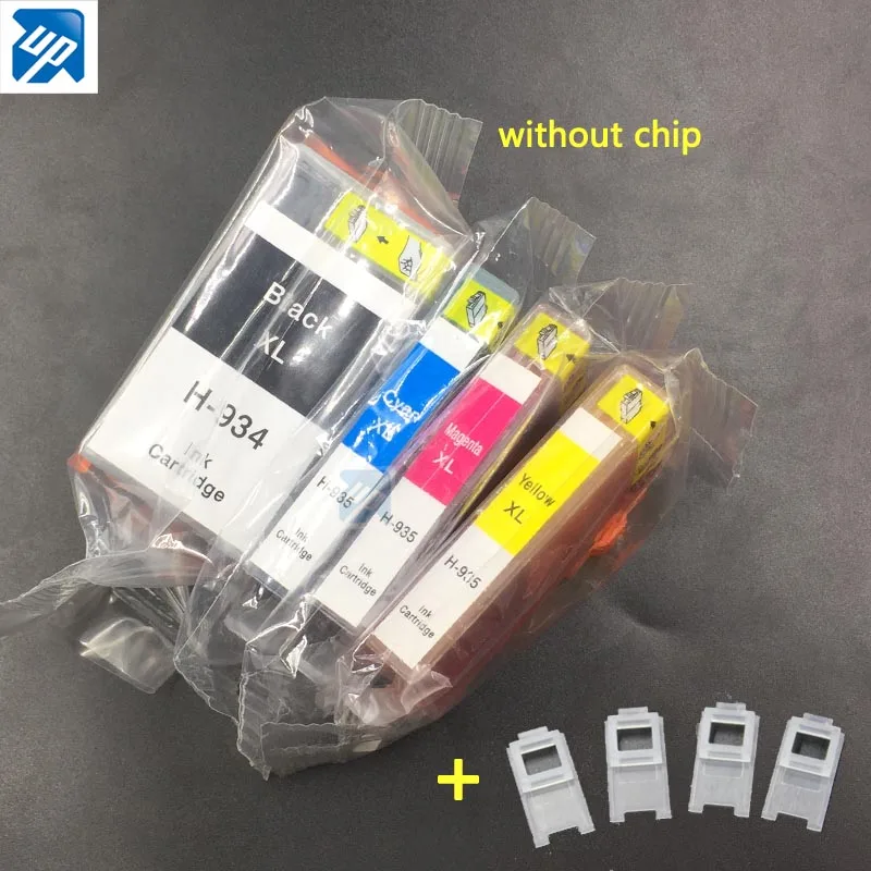 4 шт. совместимый чернильный картридж для hp 934 935 934XL струйного принтера Officejet pro 6230
