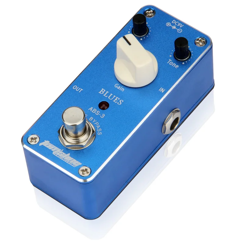 Арома-ABS-3 мини-блюз электроискажение гитарный эффект педаль алюминиевый сплав
