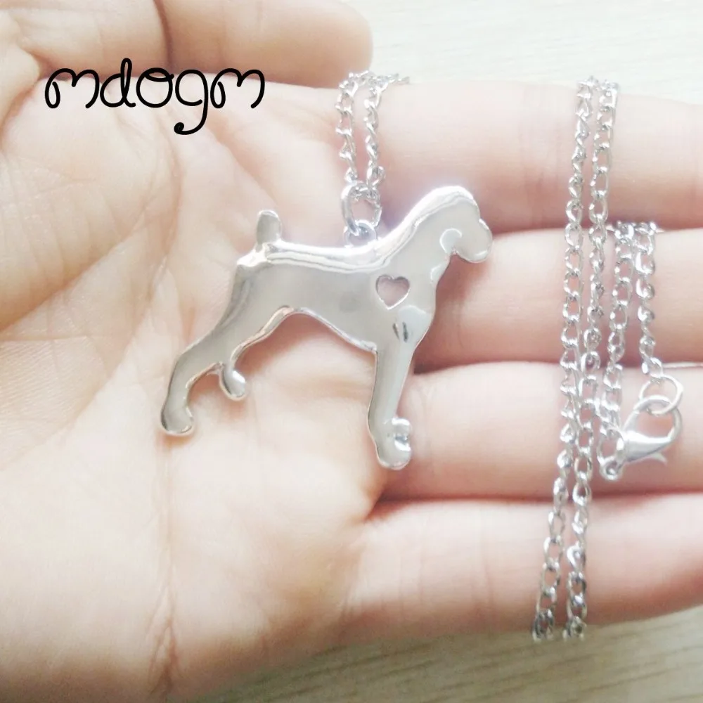 Ожерелье в виде американского бульдога подвеска собаки ювелирное изделие с