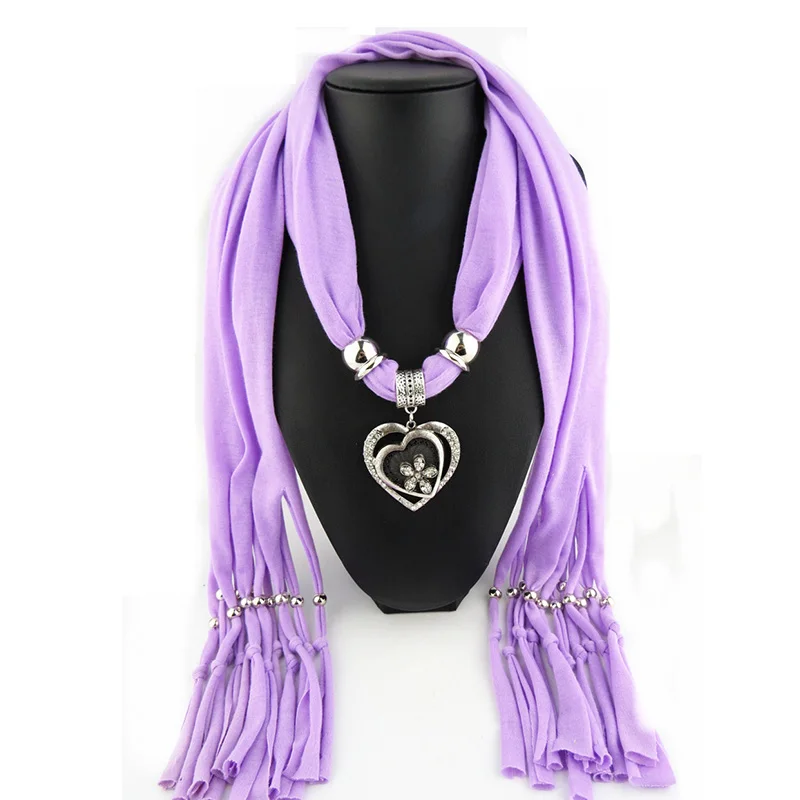 Ювелирные изделия для женщин RUNMEIFA ожерелье из драгоценных камней в форме сердца