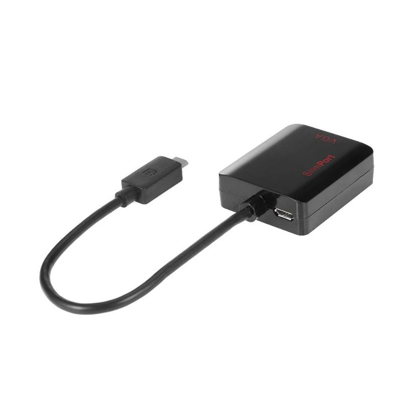 USB 2 0 Micro-USB Male Slimport To VGA 15pin Female 1080P адаптер конвертер сплиттер кабель провод для LG