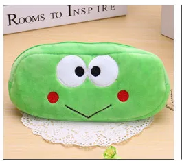 Fashion Children Gifts Pink Pig 21X12CM Pencil Case Plush Bags Women Wallet KeyCase Free Shipping | Канцтовары для офиса и