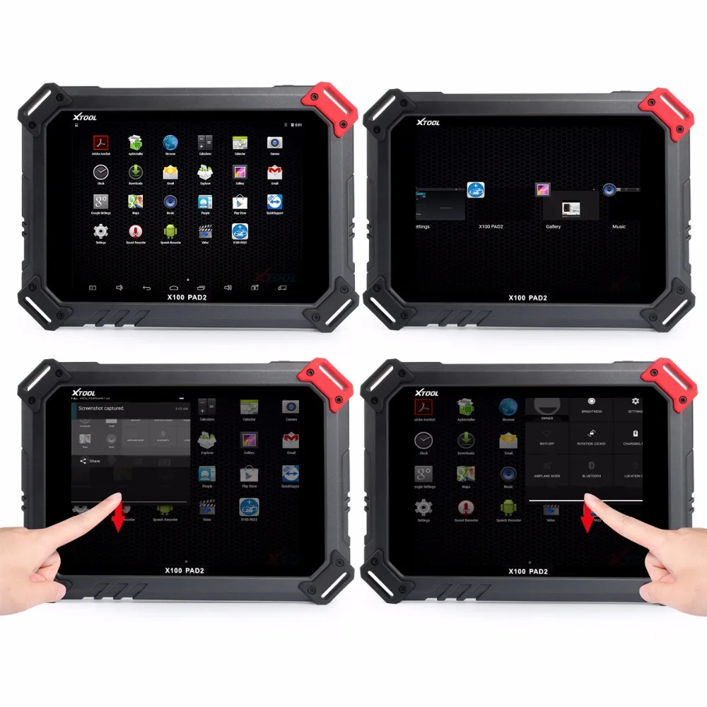 Новинка 2021 программатор автомобильных ключей XTOOL X100 PAD2 с EPB EPS OBD2 регулировкой
