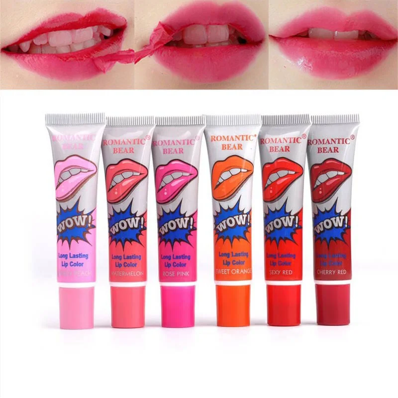 Романтическая помада BEAR для губ сексуальный блеск Красивая Косметика бальзам