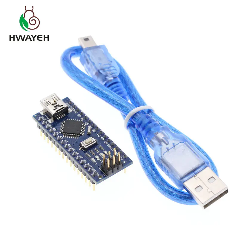Контроллер Nano V3.0 ATmega328P совместимый с arduino nano CH340 USB-драйвер кабелем NANO 3 0 |
