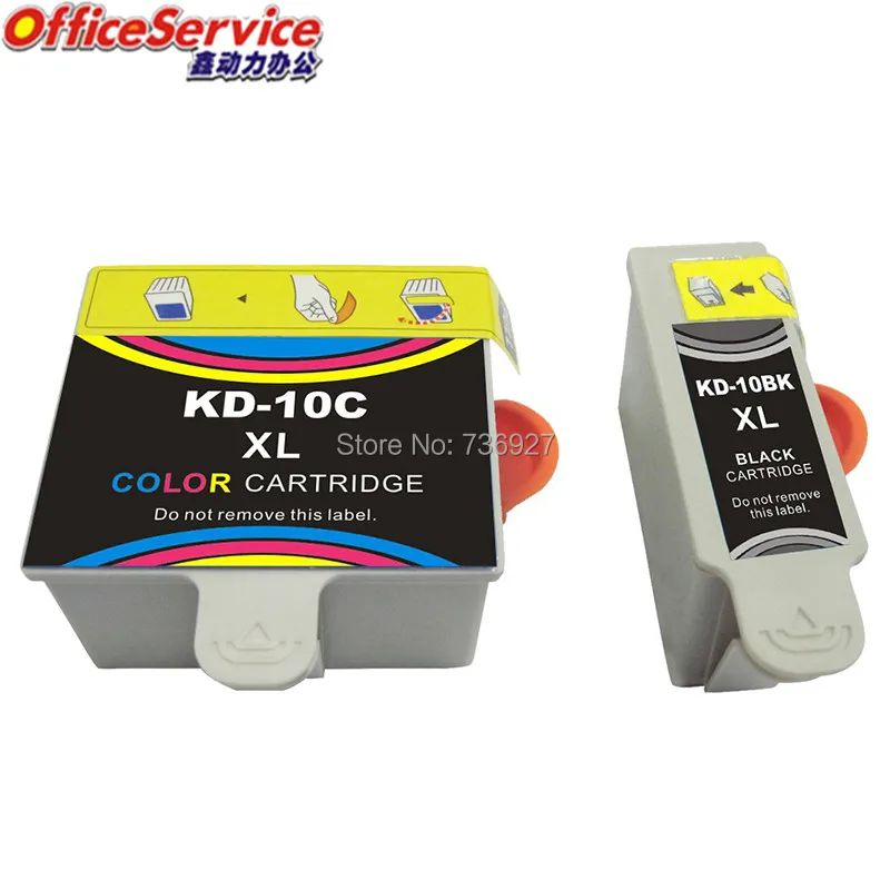 KD10 Compatible Ink Cartridges For Kodak ESP3/5/7/9/3250/5210/5250/7250/9250/ EASYSHARE 5100/5300/5500 printer