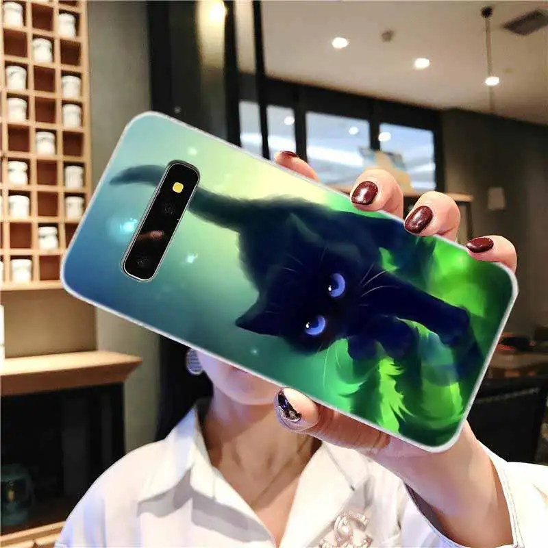 Soft Case For Samsung Galaxy S21 S20 S11 S10 S9 S8 Plus Cover S7 Edge S10e Ultra Festival Fortune Lucky Cat | Мобильные телефоны и
