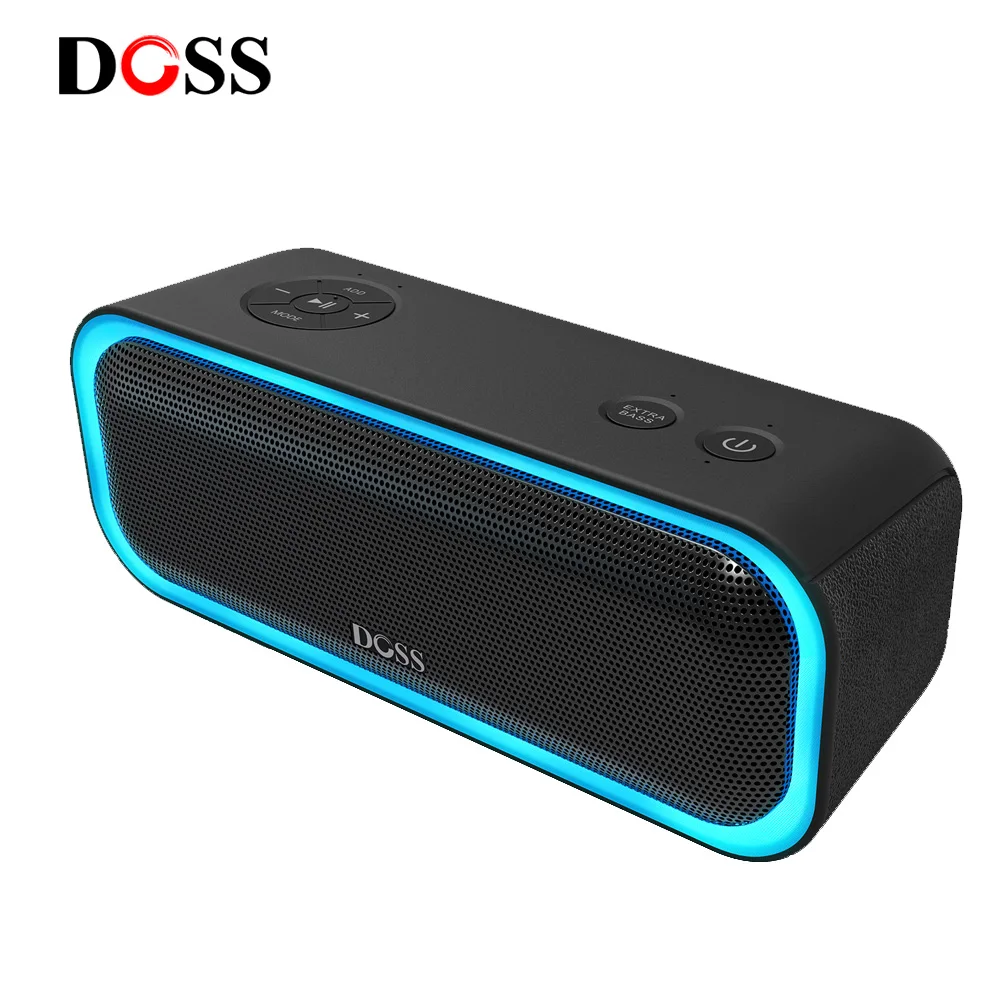 Беспроводная колонка DOSS Mini TWS SoundBox Pro портативный стерео динамик с поддержкой