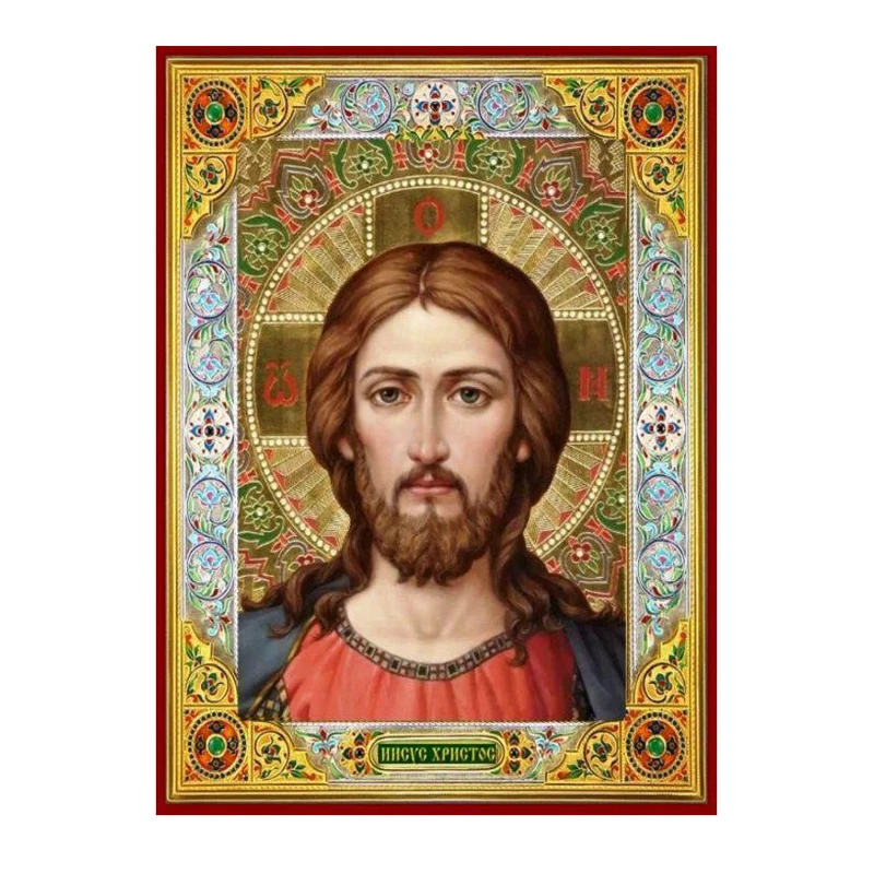 

Embroidery 5D Diy Diamond Painting Kits Full Square/round Drill Rhinestone Mosaic Needlework Religious Cross Stitch Sale