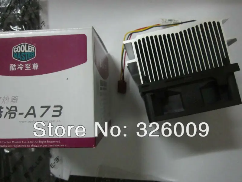 Оригинальный кулер CoolerMaster A73 Silent 70мм охлаждение для процессоров Intel Socket 478 Pentium 4 и Celeron D оптом.