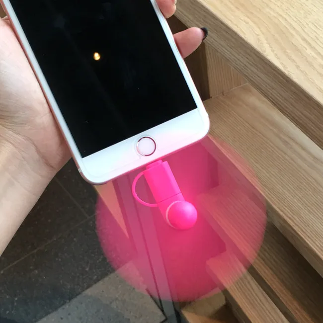 Портативный USB мини-вентилятор красочные симпатичные легко взять для iPhone SE 6 S