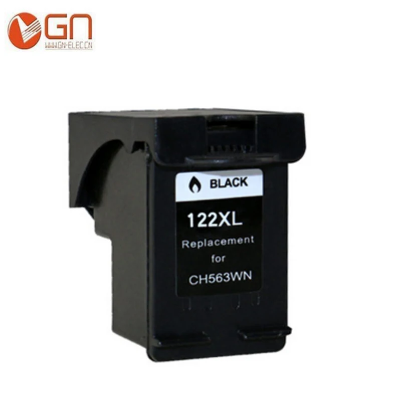 Комплект чернильных картриджей GN для HP 122 122XL 1 BK CH563WN 564 принтера Deskjet 1000 1050 1050A 1510 2000