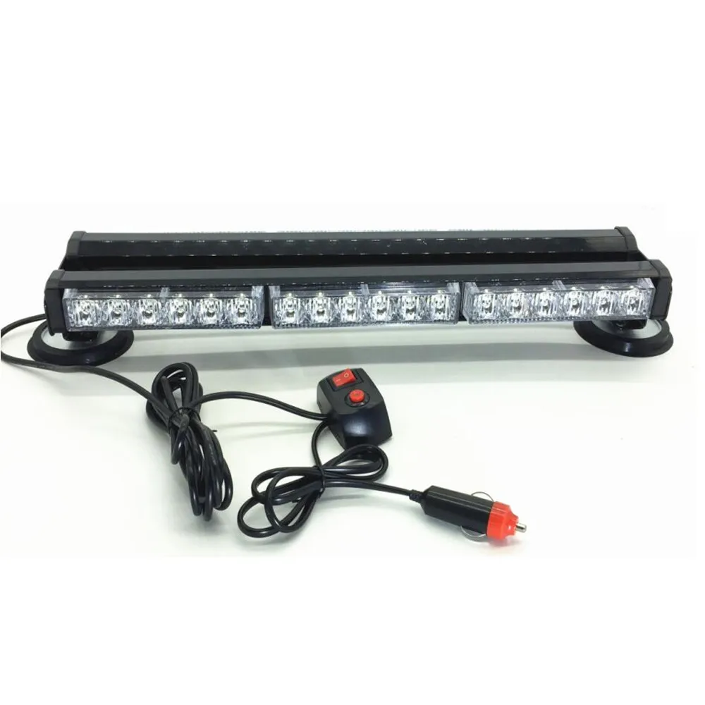36 LED длинный ряд на крышу автомобиля мигающий свет мини Потолочный стробоскоп