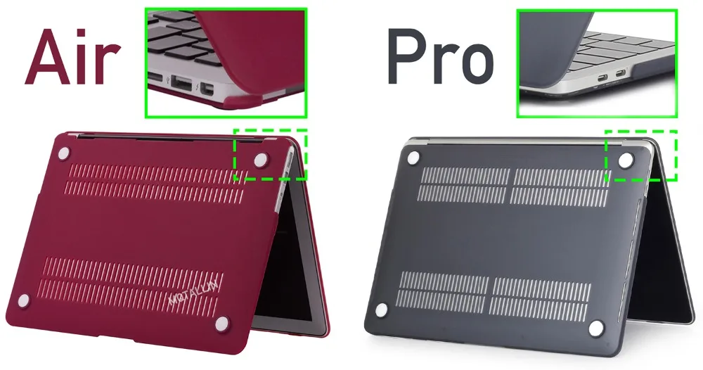Распродажа, матовый чехол для ноутбука с кристаллами для Macbook Pro retina Air 11 12 13 15 дюймов, для mac new Air/pro с сенсорной крышкой