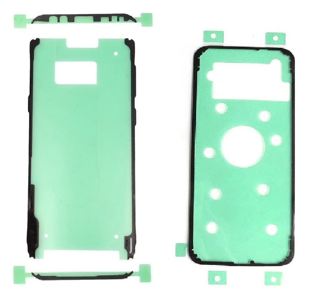 OEM Экран Передний + средний корпус клей крышка аккумулятора стикер для Samsung Galaxy S8