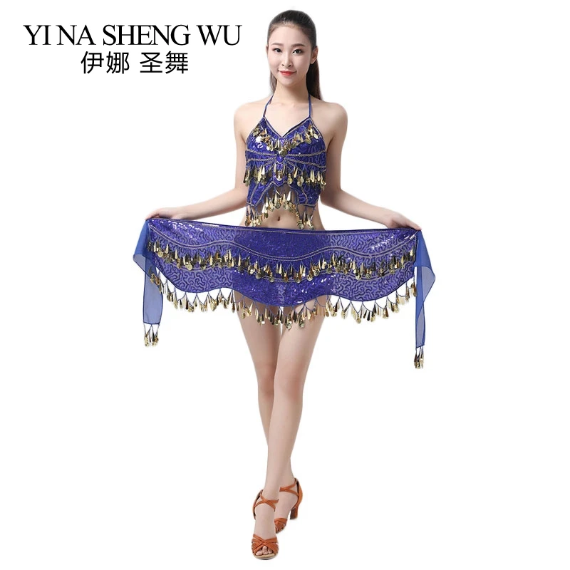 Костюм для танца живота костюм со стальными вставками и блестками 2