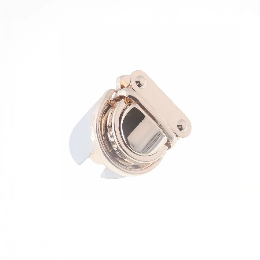 Бесплатная доставка 1 комплект застежка для кошелька или сумочки цвета розового