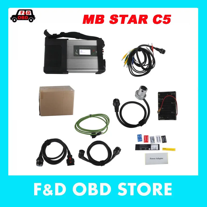 Новое поколение с Wifi MB Star C5 SD Connect Compact 5 Поддержка инженерного программного