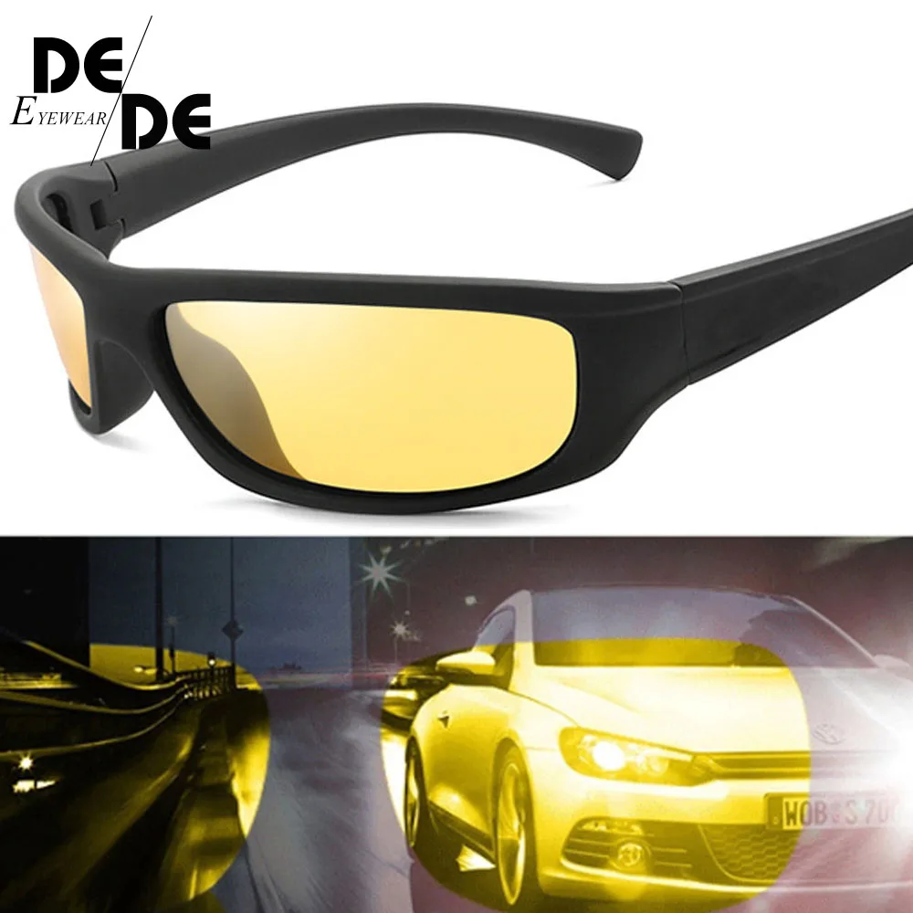 

Hot Sale Vintage Men Polarized Sunglasses Square Women Retro Black Frame Sun Glasses Eyewear For Men Goggle