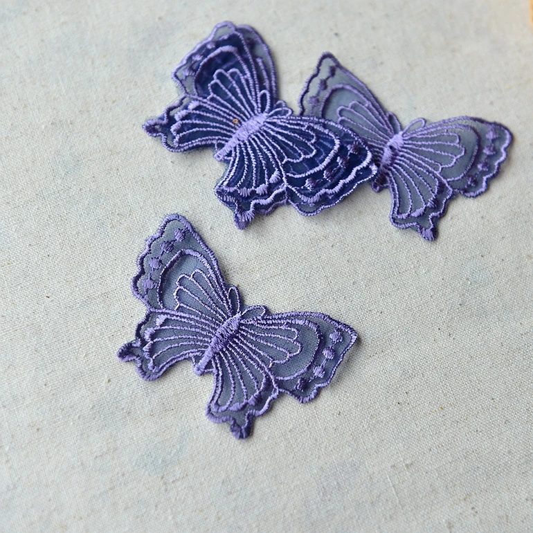Фиолетовые отверстия на вышивальной бабочке|embroidery ring|open tinopen underpants |