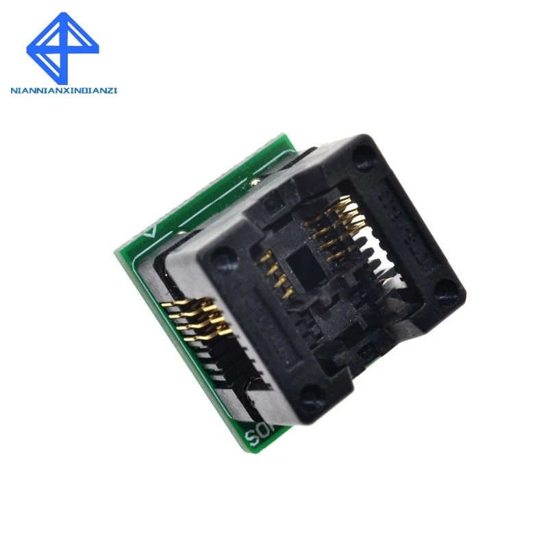 SOIC8 SOP8 Для DIP8 широкое сиденье 200mil программирующий адаптер гнездо синего цвета|sop8