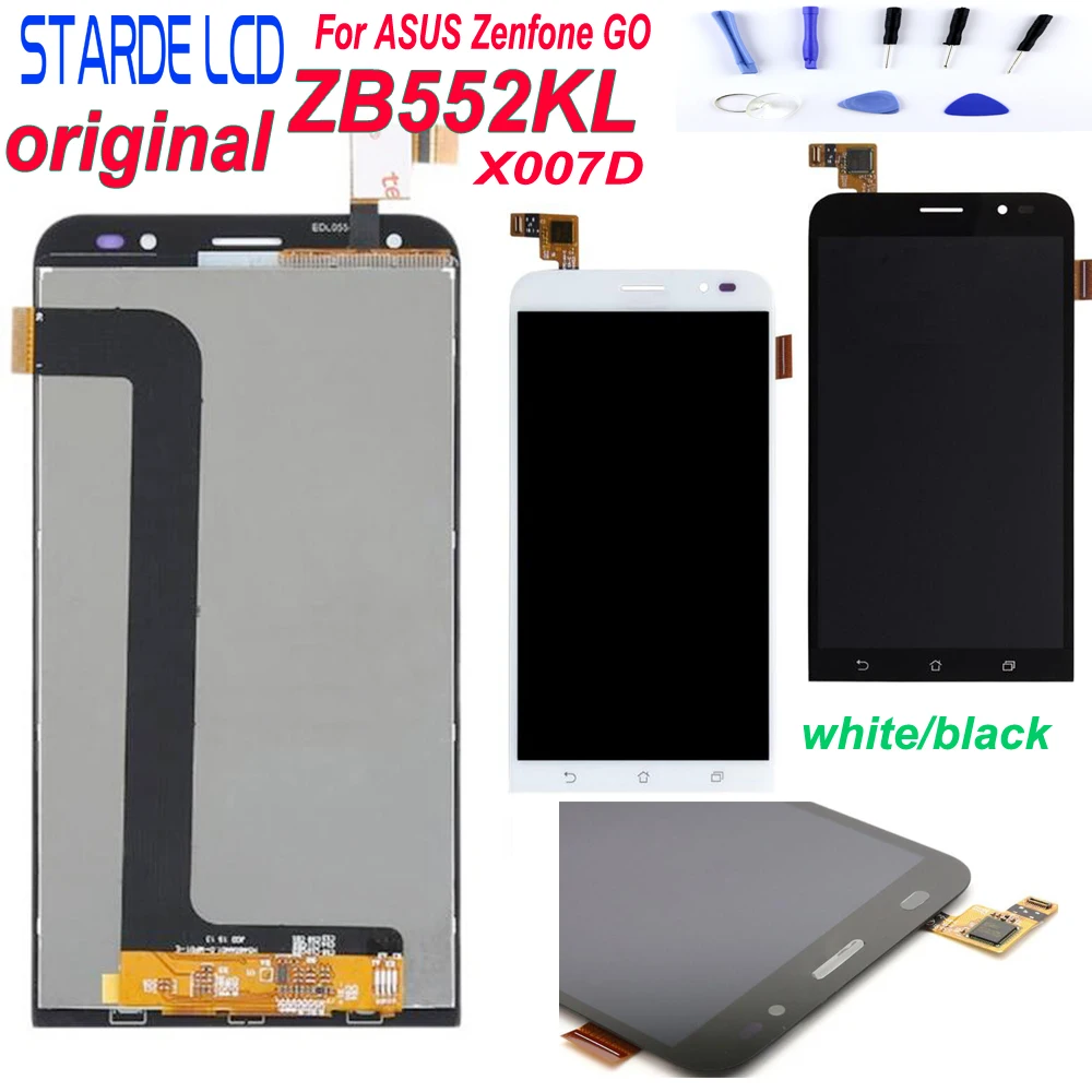 ЖК дисплей для ASUS Zenfone GO ZB552KL X007D с сенсорным экраном и дигитайзером в сборе
