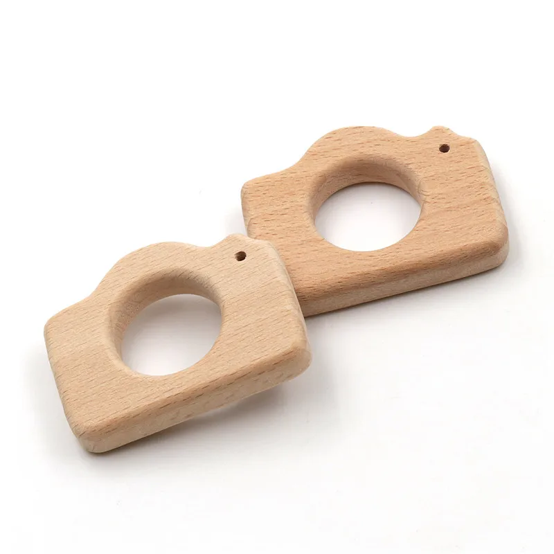 2 шт. Деревянные Подвески для зубов из бука|food teether|natural teethernatural wood teethers |
