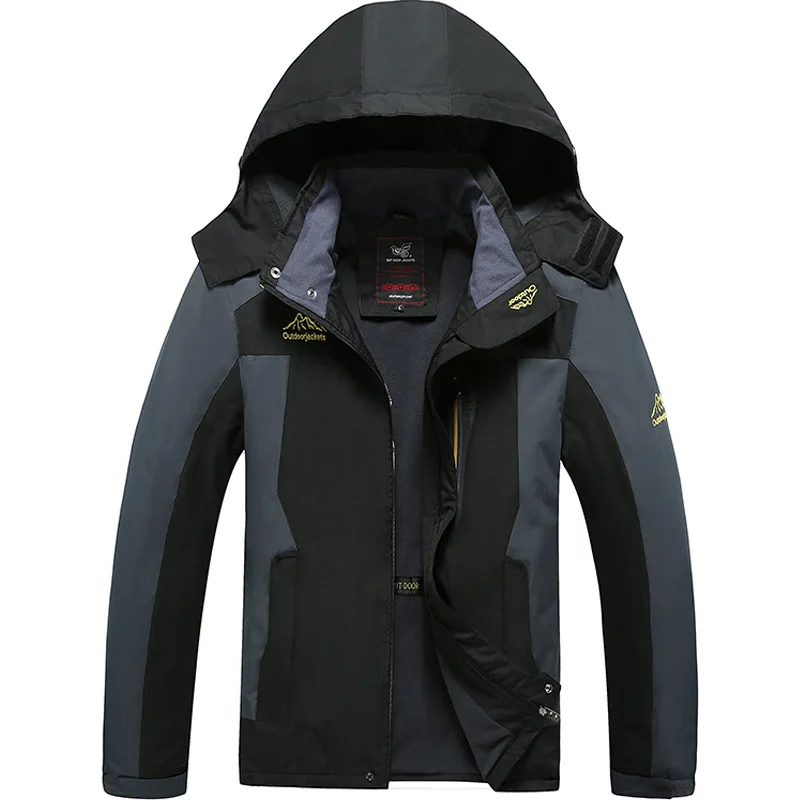 куртка мужская зимняя 6XL 7XL 8XL мужской пиджак плюс размер качество бренда