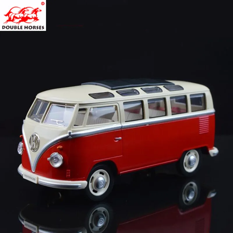 1:24 сплава литья под давлением автомобилей VW Классическая микроавтобус вытяните
