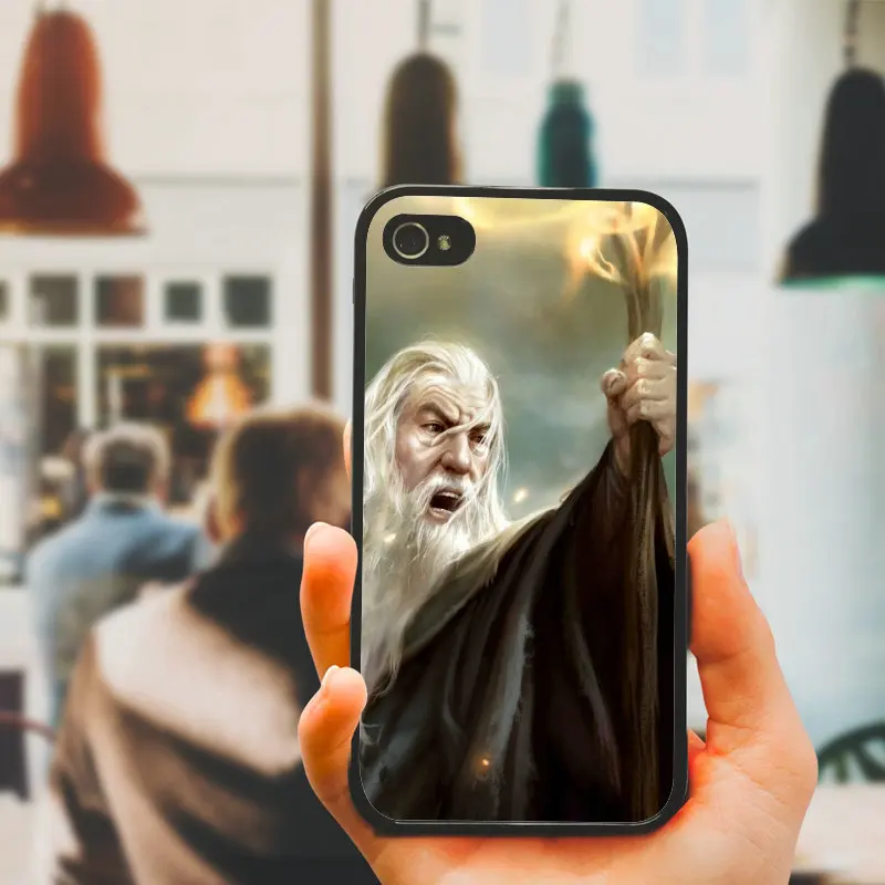 Lord Of The Rings Gandalf Cell Phone Cases PC Hard Plastic Cover for iphone 8 7 6 6S Plus X XR XS Max 5S 5 SE 4 4S Case |
