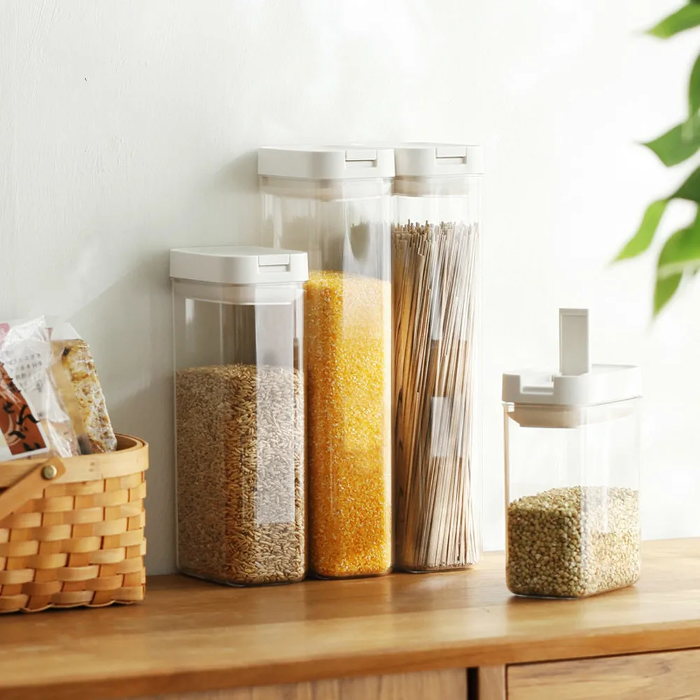 Герметичный резервуар с пряжкой для сухого фруктового закуска влагостойкий