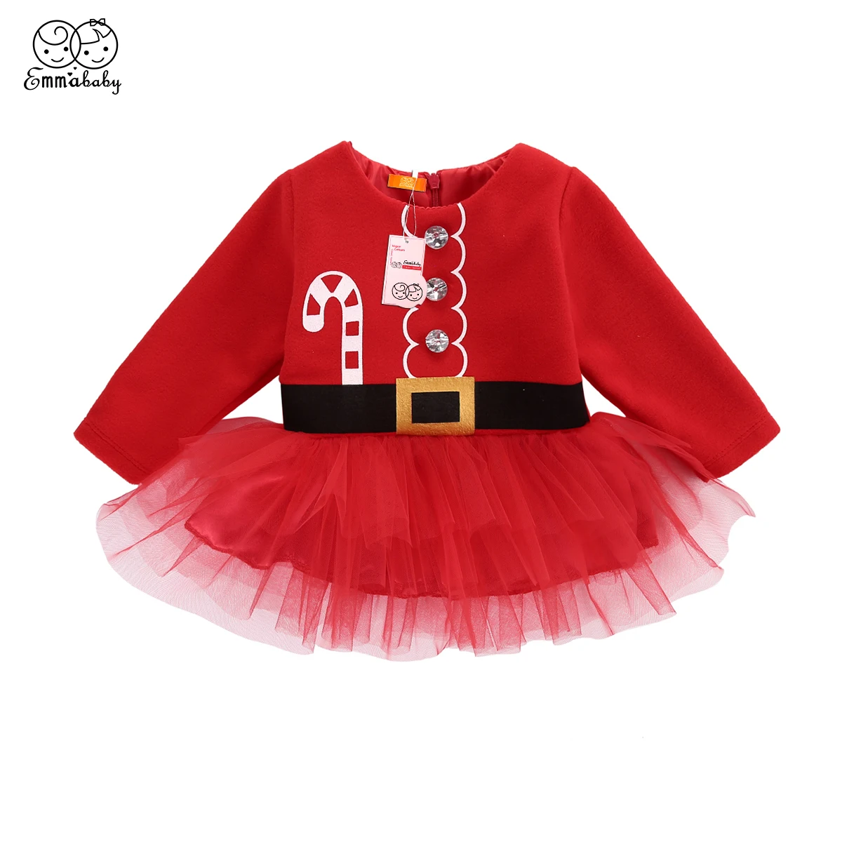 Детское фатиновое платье пачка с Санта Клаусом|Платья| |