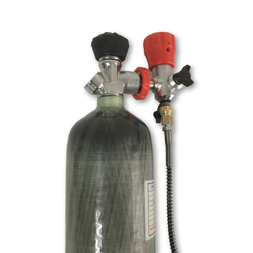 AC103301 Carbon Fiber Cylinder 4500Psi 3L Air Tank Compressor Oxygen Pressure Valve For Diving Fire Extinguisher | Безопасность и