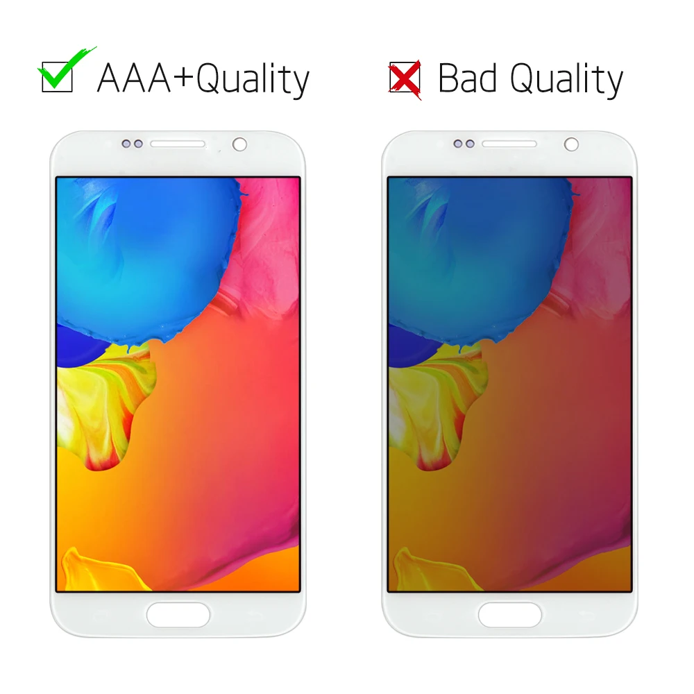 5 1 ''ЖК дисплей для SAMSUNG GALAXY S6 сенсорный экран дигитайзер G920 G920F SM в сборе ЖК