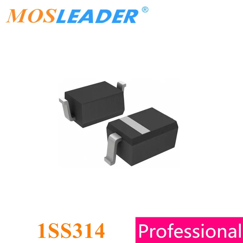 Mosleader 1SS314 SOD323 3000 шт 30 в 0.1A 100мА Сделано Китае высокого качества|Запасные части| |