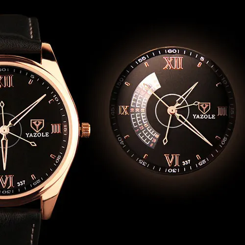 YAZOLE оригинальные Стильные наручные часы мужские лучший бренд роскошные