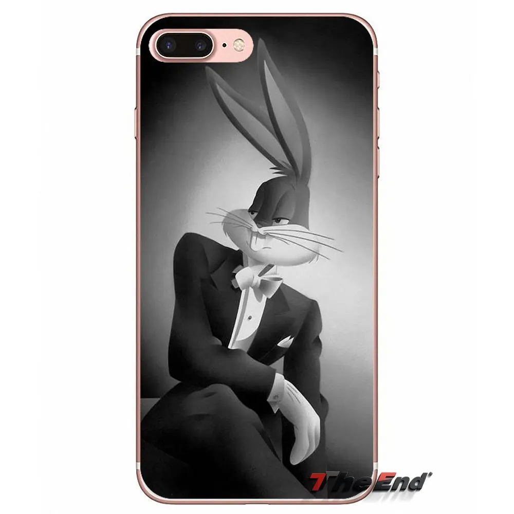 Милый Looney Tunes Bugs Bunny для Huawei G7 G8 P7 P8 P9 Lite Honor 4C 5X 5C 6X Mate 7 8 9 Y3 Y5 Y6 II 2 Pro 2017 чехол телефона