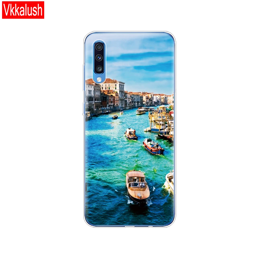 80033 Чехол для samsung A70, чехол, мягкий ТПУ, задняя крышка для телефона samsung Galaxy A70, силиконовый чехол, Coque Capa A 70, A705, A705F, бампер - Цвет: 80033