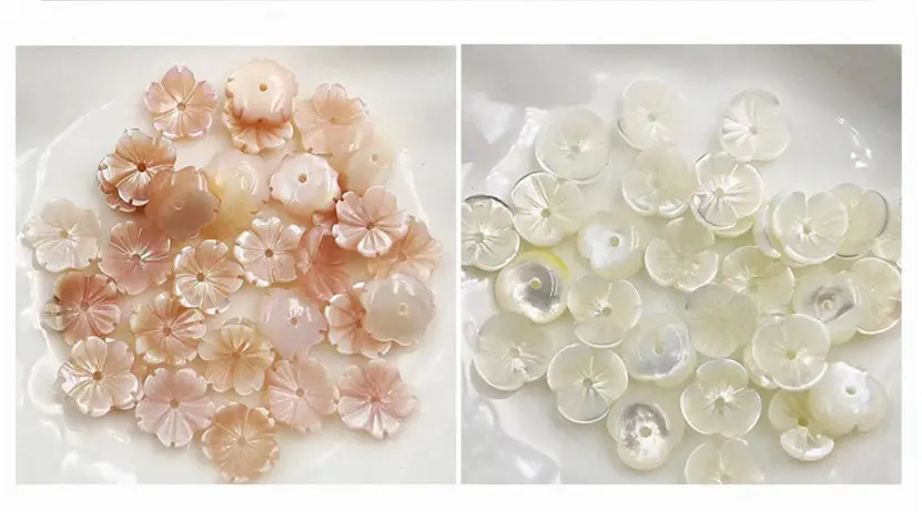 Высший уровень 50 шт жемчужные цветочные украшения для ногтей в японском стиле Маленькие лепестки ромашки жемчужины для дизайна ногтей Шарм