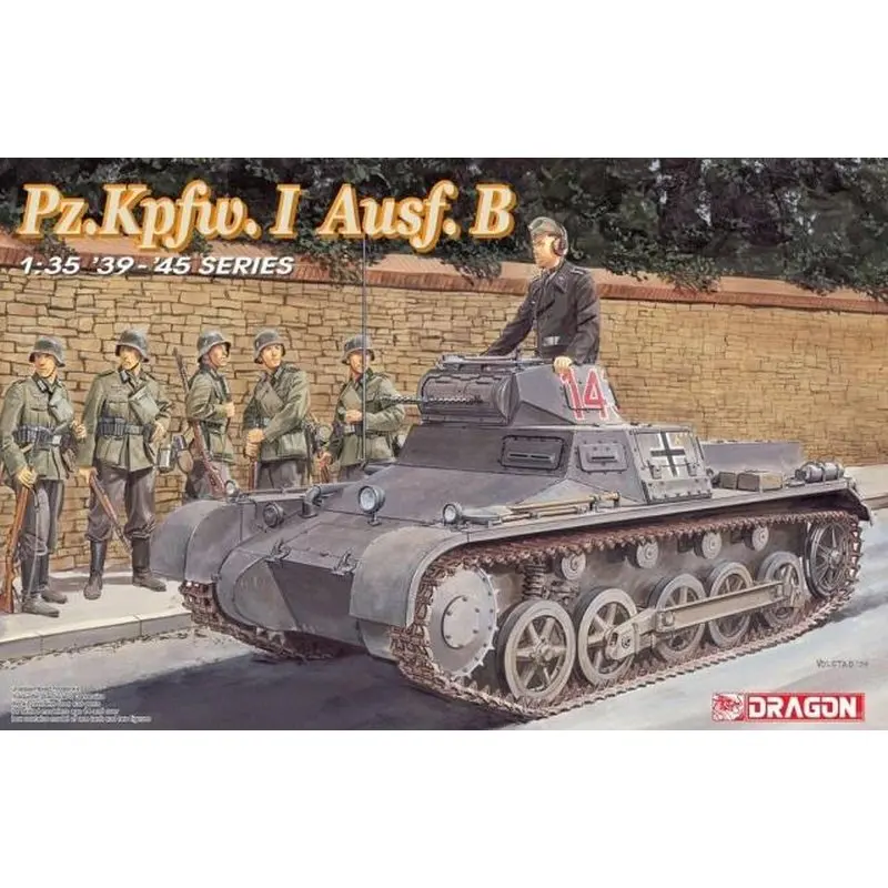 DRAGON 6186 1/35 Pz.Kpfw.I Ausf.B - Scale model Kit | Игрушки и хобби