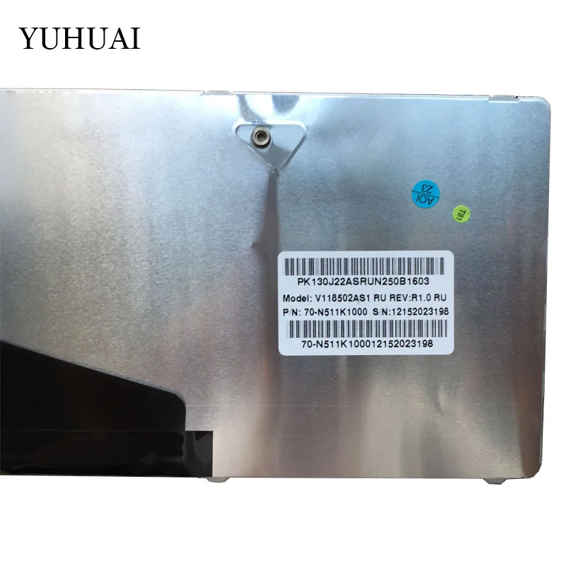 Русская клавиатура для ноутбука Asus V118502AS1 MP-10A73SU-6983 PK130K31A05 V111402AS2 70-N58BK1700 V111402AS1 |